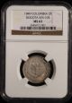 Colombia 2 Reales.  1849.  Bogota.  Km 105.  Ngc Ms 63. South America photo 2