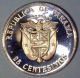 Panama 25 Centesimos 1975 Proof Brilliant Uncirculated Coin - Justo Arosemena North & Central America photo 1