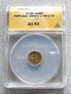 1720 Gold Portugal 400 Reis John V Anacs About Unc 53 Coins: World photo 2