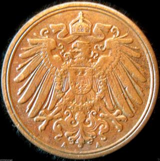 Germany - The German Empire 1897a Pfennig Coin - Great Coin S&h Discounts photo