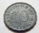 1917 Hagen Germany Notgeld 10 Pfennig Emergency Money Coin Germany photo 1