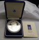 1992 5 Oz.  999 Fine Silver Proof Bermuda $5 Coin Box & The Olympics Rare North & Central America photo 1