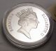 1992 5 Oz.  999 Fine Silver Proof Bermuda $5 Coin Box & The Olympics Rare North & Central America photo 2