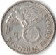 Rare Very Old Antique Silver 1938 - B Wwii Germany Nazi Eagle Bullion Coin Germany photo 2