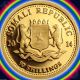 2014 Somalia Gold Elephant 1/25 Oz 24k Proof Coin In Capsule African Wildlife Africa photo 1