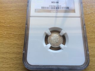 Ngc Ms66 - Denmark 1905 10 Ore - The Finest Known photo