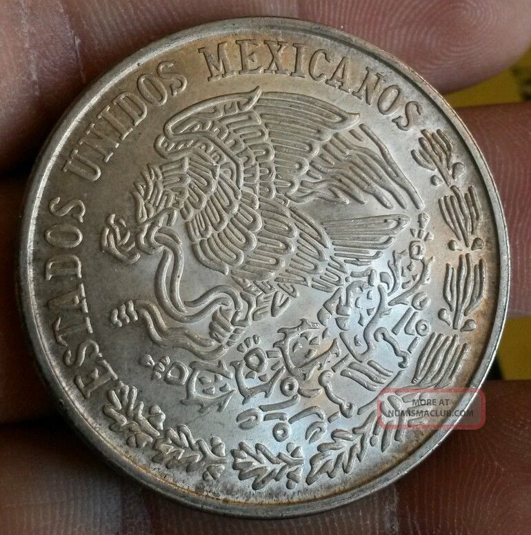 Mexico 1977 Cien Pesos Mo Uncleaned Silver Mexican Coin mexico-1977-cien-pesos-mo-uncleaned-silver-mexican-coin