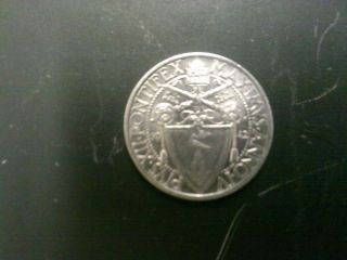 1942 Vatican City 1 Lira Coin photo