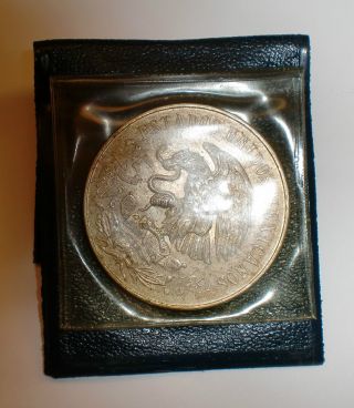 Mexican 25 Pesos 1968 Olympic Coin Unc photo
