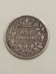 1842 British Victoria Silver Shilling - Rare Coin - UK (Great Britain) photo 2