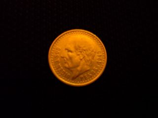1945 Dos Y Medio Pesos Gold Coin - Mexico - photo