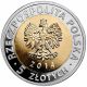 First Collect Coin Bimetal 5.  Series: Odkryj Polske - 25 Freedom (discover Poland) Europe photo 1