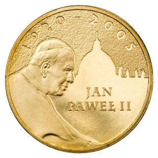 Pope Jan Pawel Ii Coin Ng 2005 photo