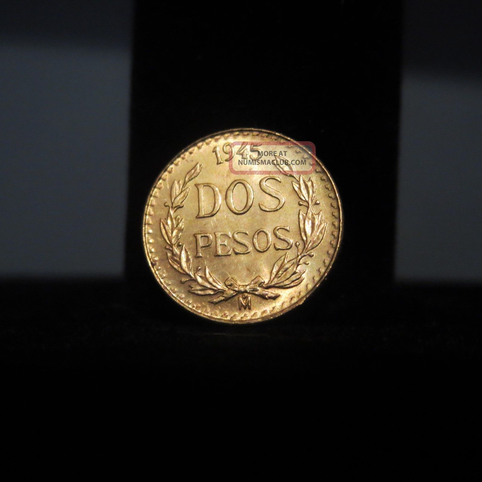 1945-mexico-dos-pesos-gold-coin-lovely-90-mexican-gold