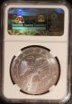 2010 (sp) Russia 3 Roubles Silver 1 Oz Ngc Ms67 St.  George The Victorius Russia photo 1