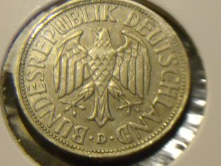 Germany - Federal Republic Mark,  1967 D - Coin - photo