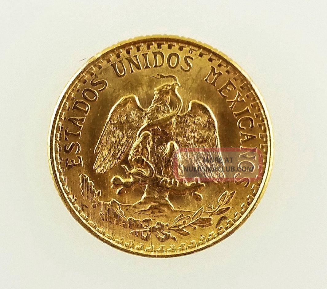 1945 Mexican Dos 2 Pesos Gold Coin 1985-mexico-mexican-100-pesos-carranza-eagle-coin-f
