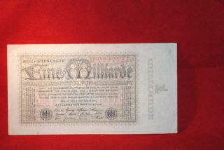 German Currency 1 Million Mark September 5,  1923 - - Inflation Note photo
