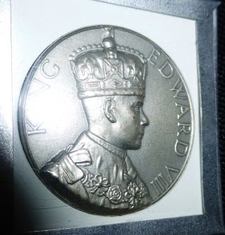 1936 King Edward Viii Ascended Jan 20th 1936 - Abdicated Dec 10th 1936 Medallion photo