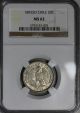 1892 Ngc Ms 62 Chile Silver 20 Centavos Ngc Pop 2/3 Condor Bird Coin 14111202 South America photo 2