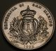 San Marino 1000 Lire 1993 R - Silver - Wildlife Protection - Aunc 1100 Italy, San Marino, Vatican photo 1