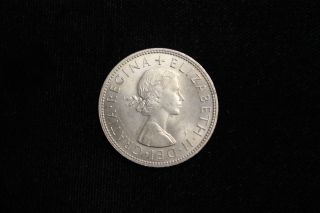 1964 Great Britain Half Crown Coin,  Elizabeth,  Copper - Nickel Coin photo