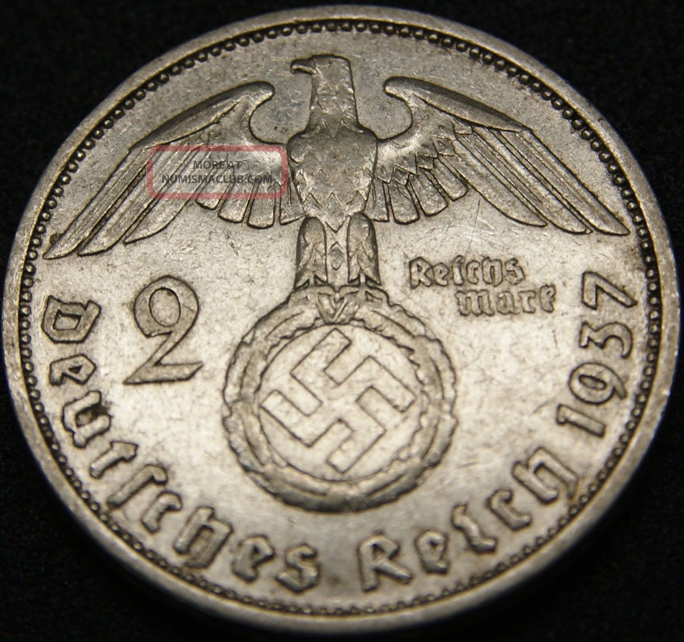 münze deutsches reich 1937 2 reichsmark