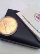 The National Bicentennial Medal 1776 - 1976 Us Gold Plated Coins: World photo 7