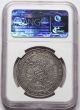 Hong Kong 1867 $1 Silver Coin Ngc Vf Queen Victoria Km 10 Scarce Asia photo 3