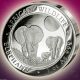 2014 Somalia High Relief Proof African Wildlife Elephant 1 Oz Silver Coin Africa photo 2