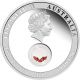 Treasures Of The World - Europe 2013 1oz Silver Proof Locket Coin With Garnet Australia photo 2