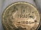 Key Date 1954 Ten 10 Franc Coin.  France. Europe photo 4