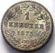Germany Wurttemberg 1 Kreuzer,  1873 Lustrous Unc Mtg 80.  000 Silver Coin Germany photo 1