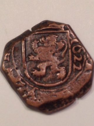 Metal Detector Find - 1622 Pirate Treasure Copper Coin - Spain - Collection15 photo