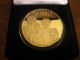 Queen Rock Band Gold Plated Coin Uncirculated Medal W Velvet Box Freddie Mercury Europe photo 2