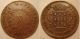 Scarce Portugal Madeira Islands 1842 10 Reis,  X Reis Km 2 Higher Grade Coin Europe photo 2