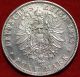 1876 - E Germany 5 Mark Silver Foreign Coin S/h Germany photo 1
