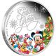 Disney Season ' S Greetings 2014,  Christmas,  1/2oz Silver Proof Coin,  Uncirculated Australia & Oceania photo 1