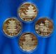 Shanghai Mint:1993 China Medal Famous Chinese Towers China Coin (none Panda) China photo 1