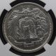 1944 Dominican Republic 1/2 Medio Peso Silver Ngc Au 55 (003) North & Central America photo 2
