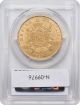 1864 - A 100 Francs Gold - Napoleon,  France Laureate Head Pcgs Au58 Europe photo 1