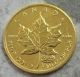 1999 Canada 1/10 Oz.  9999 Gold Maple Leaf. Coins: Canada photo 1