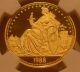 Switzerland 1988 Gold 1/4 Oz 999.  9 Ngc Pf - 70uc Luzern Coins: World photo 1