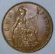 Great Britain 1 Penny 1936 Almost Uncirculated / Uncirculated Copper Coin UK (Great Britain) photo 1
