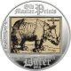 Cook Islands 2013 $5 Albrecht Durer - Rhinoceros Silver Coin Mintage Only 2500 Australia & Oceania photo 2