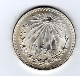 Mexico (estados Unidos) Peso 1935 Km 455 Bu Gem photo