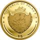 Palau 1$ Good Luck Four Leaf Clover In Gold.  999 Gold Coin Limit 2500 Australia & Oceania photo 1