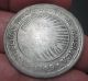 1849 (costa Rica) 2 Reales (silver) W/ Countermark Lion - - - Very Rare - - - - North & Central America photo 1