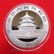 Exquisite 2002 Chinese Panda Silver Coin China photo 1