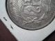 Vintage 1893 Peru Silver Coin 9 Decimos Republica Peruana Lima South America photo 7